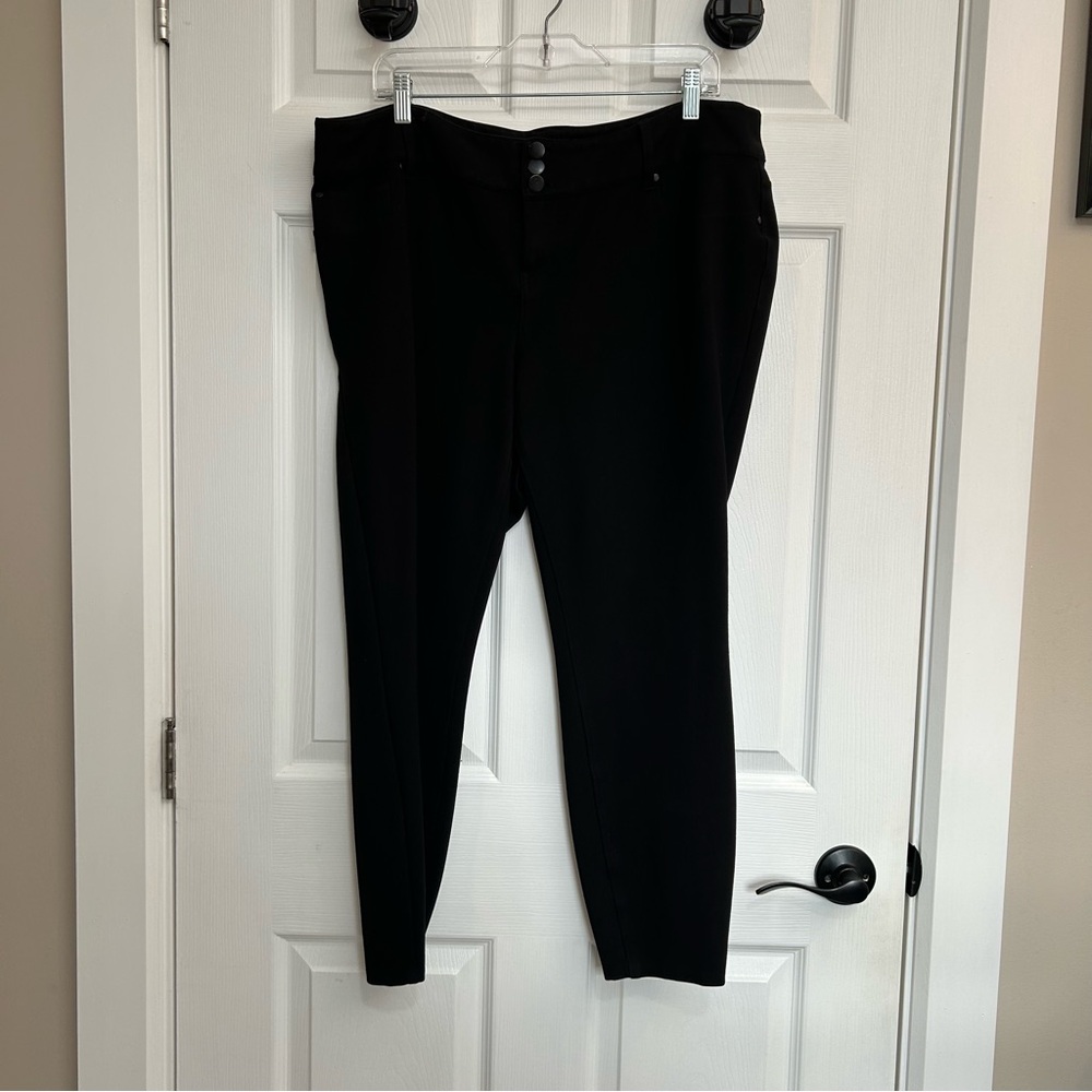 Torrid Classic Black Trousers